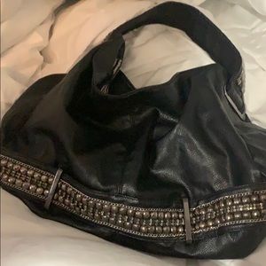 Charming Charlie Bag Black with lots of BLING